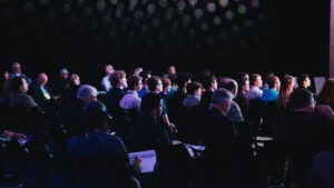 a health insurance conference audience